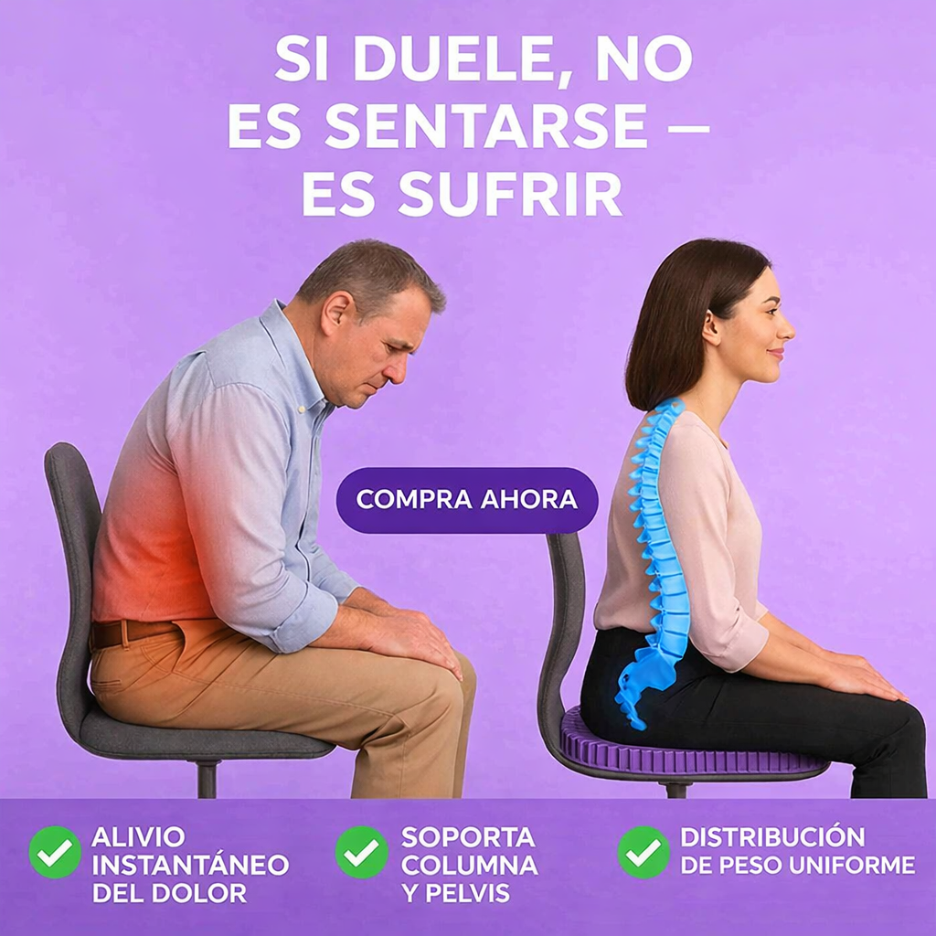ErgoComfort Tecnología de Alivio Diario